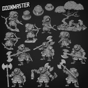 25mm Stump Bases - Goonmaster | Miniature | Koala Combat Club | Wargaming | Roleplaying Games | 32mm | Log | Forest