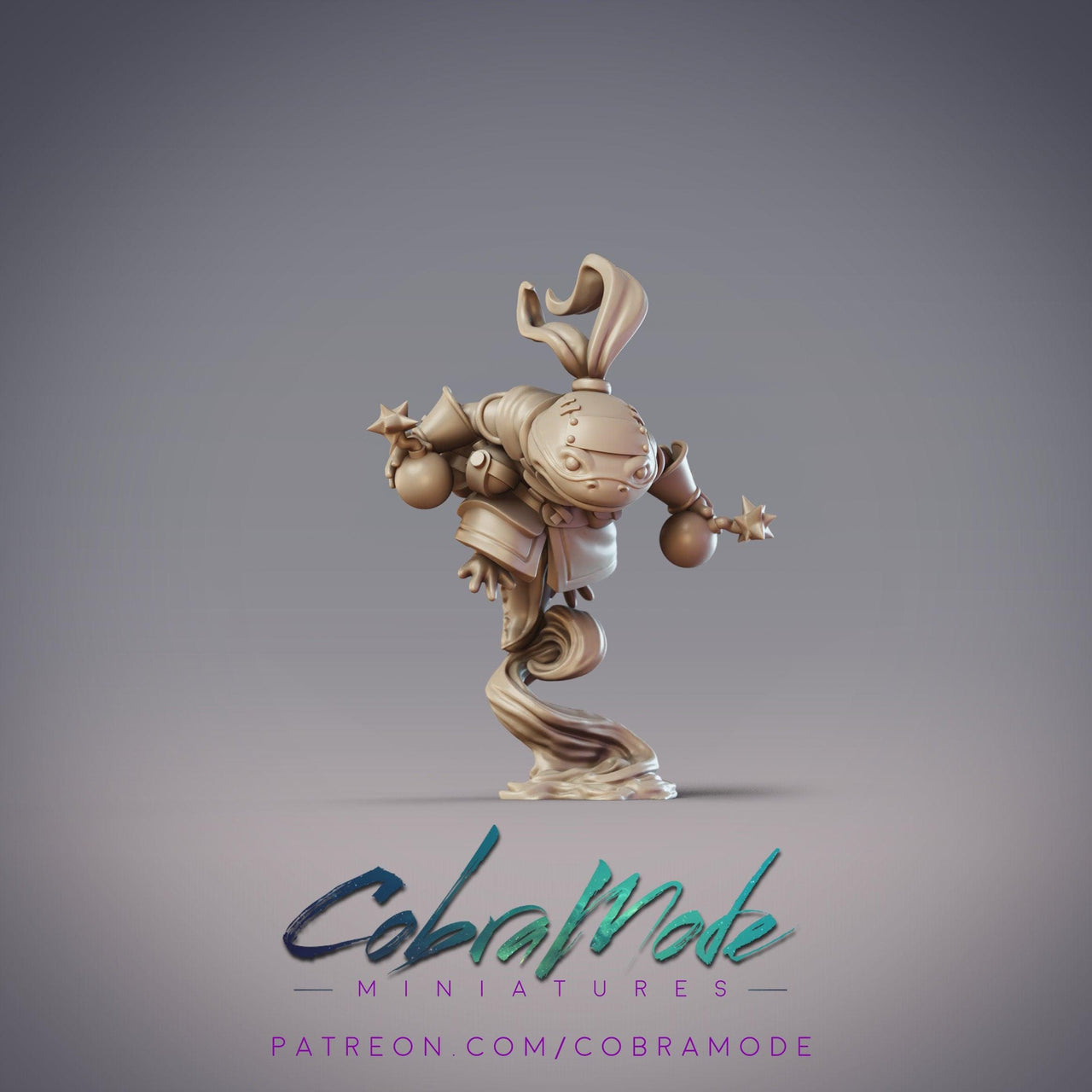 Hanzaki Grenadier Hakuo - CobraMode | Miniature | Wargaming | Roleplaying Games | 32mm | Bomber | Axolotl