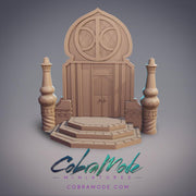 Gasworks Door Terrain - CobraMode | Wargaming | Roleplaying Games | Temple | Desert | Market | Shrine