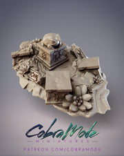 Oasis Terrain - CobraMode | Wargaming | Roleplaying Games | Big Toad | Desert | Frog | Shrine