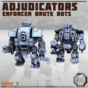 Adjudicator Brute Bots, Modular War Mech - Print Minis | Sci Fi | Robot | Titan