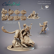 YuanYang Guard Silver Rush, Mandarin Duck Knight - CobraMode | Miniature | Wargaming | Roleplaying Games | 32mm | 54mm