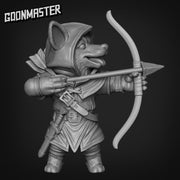Corgi Ranger- Goonmaster | Miniature | Wargaming | Roleplaying Games | 32mm | Archer | Scout | Rogue