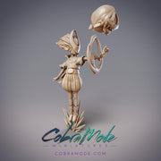 Child of Ydris Zalembur, Psychic - CobraMode | Miniature | Wargaming | Roleplaying Games | 32mm | Sorcerer | Summon | Elementalist