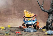 Hikiga Spirit Binder Sarashino, Giant Toadfolk Shaman - CobraMode | Miniature | D&D | Pathfinder | Wargaming | Roleplaying Games | 32mm