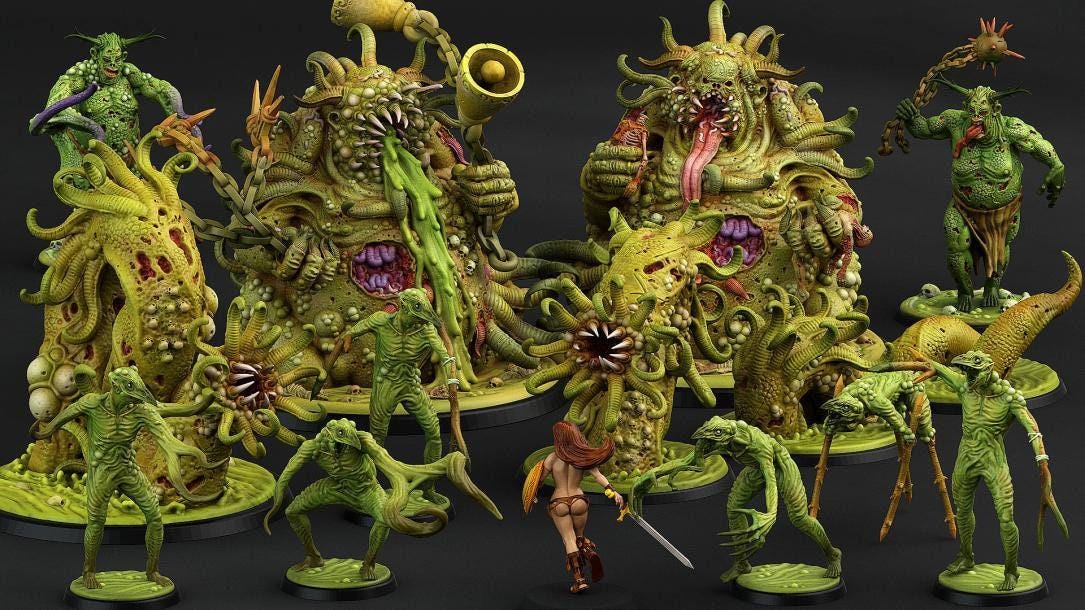 Plague Men - Print Your Monsters