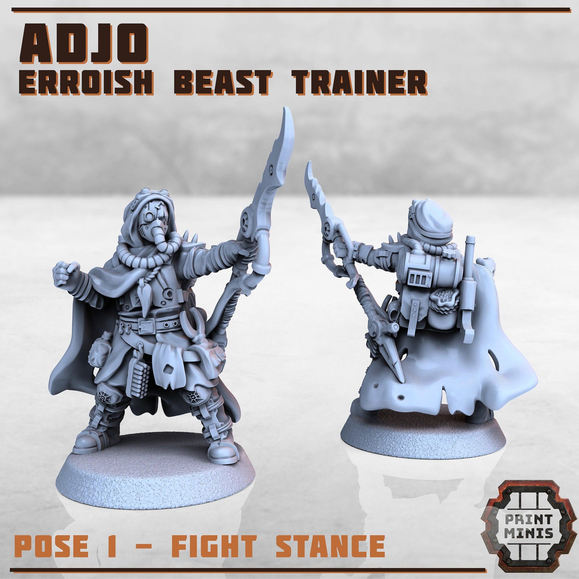 Erroish Beast Trainer  - Print Minis
