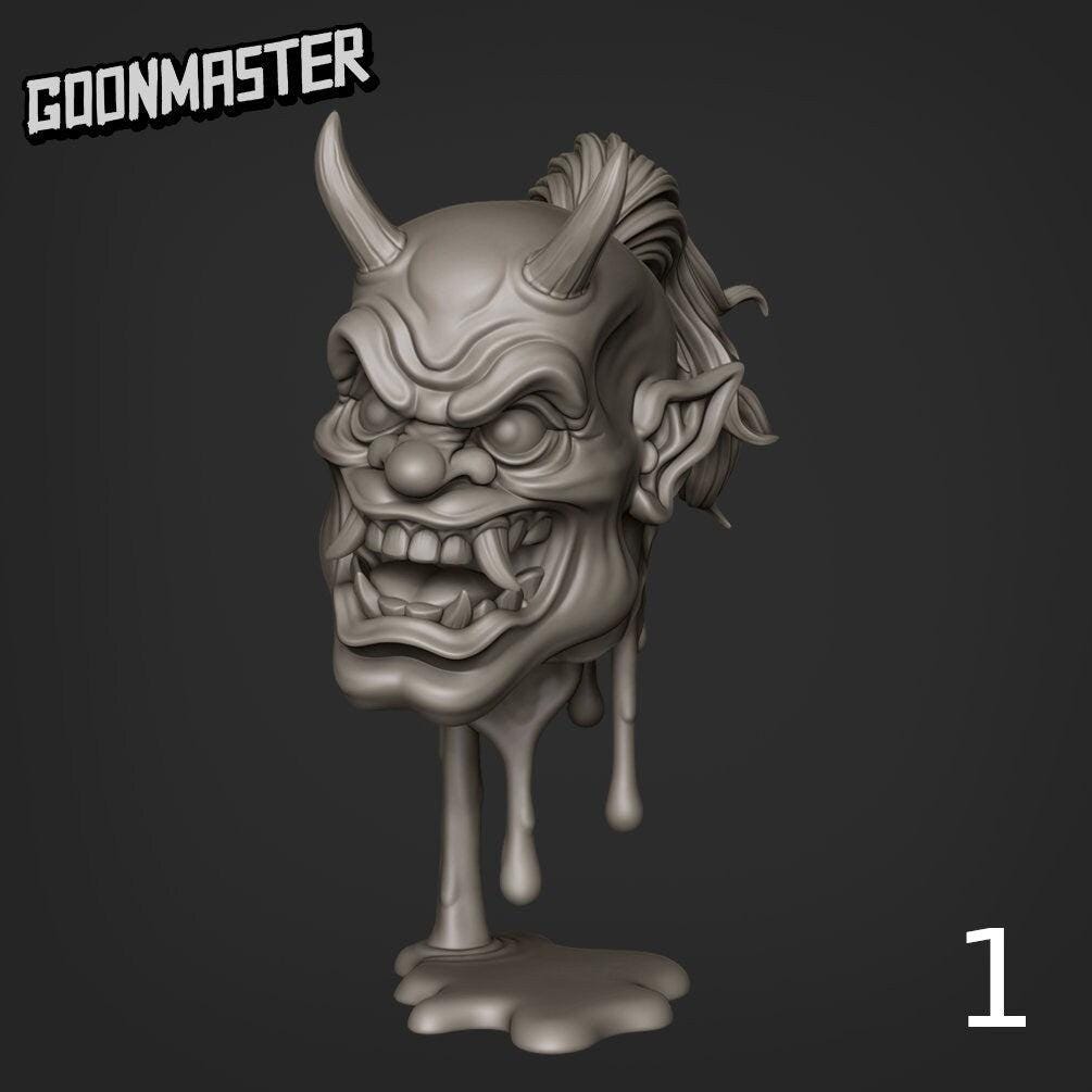 Flying Oni Head - Goonmaster