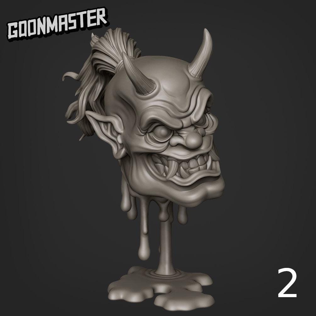 Flying Oni Head - Goonmaster
