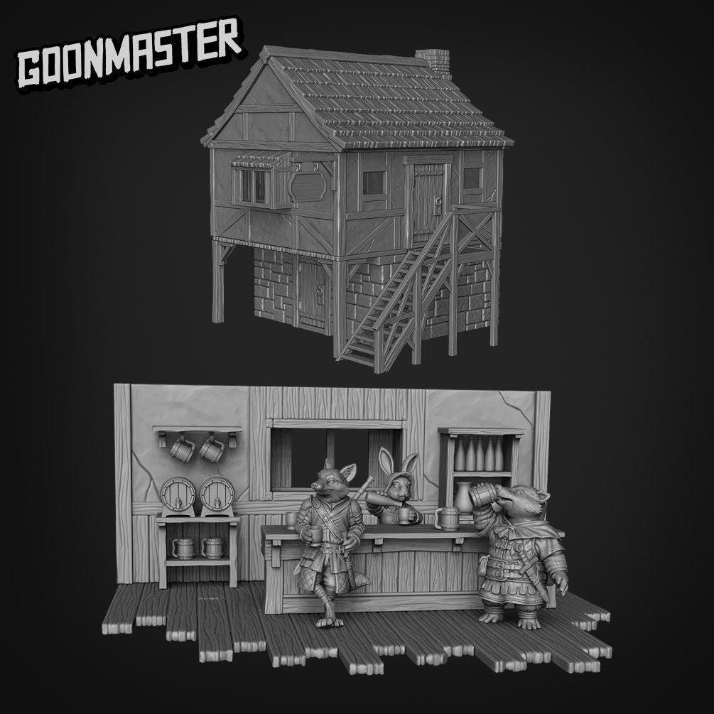 Tavern Diorama and Building - Goonmaster