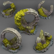 Pandora Ruins Scatter Terrain - Fantastic Plants and Rocks