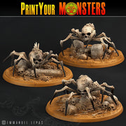 Bone Spiders - Print Your Monsters