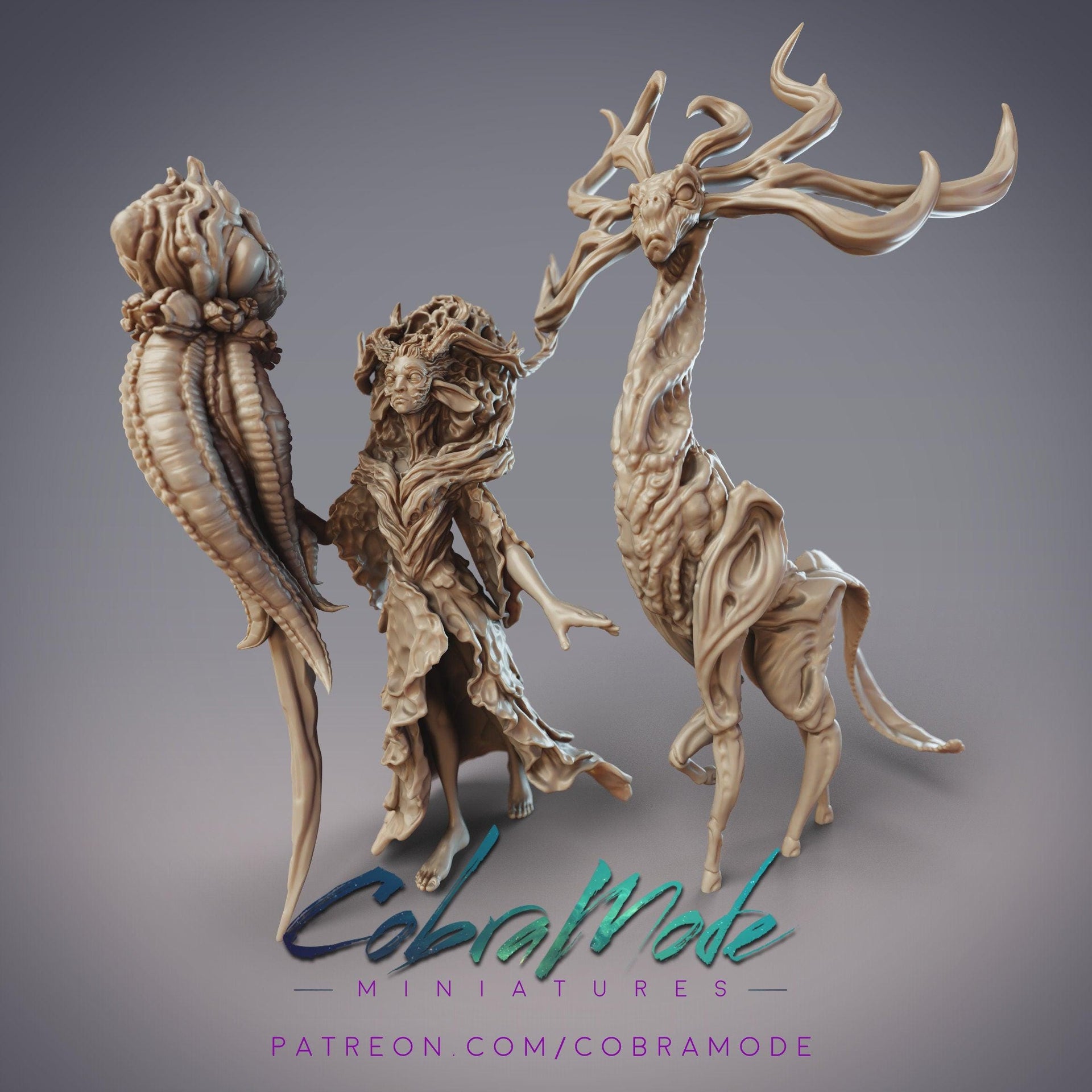 Ciorcal Druid Dinad, Fungusfolk Queen - CobraMode