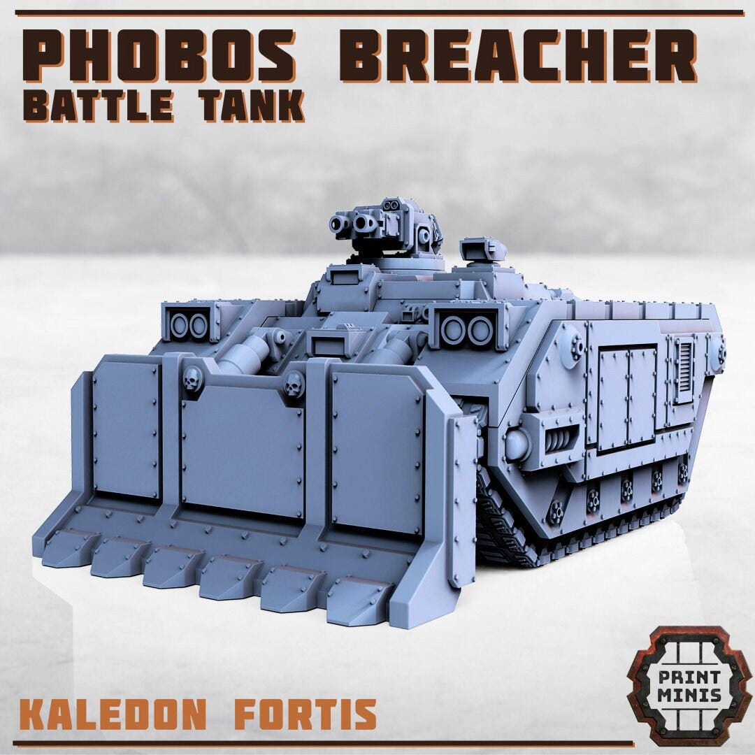 Phobos Main Battle Tank - Print Minis