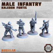 Kaledon Imfantry - Print Minis