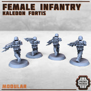 Kaledon Imfantry - Print Minis