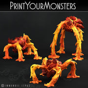 Magma Spiders - Print Your Monsters