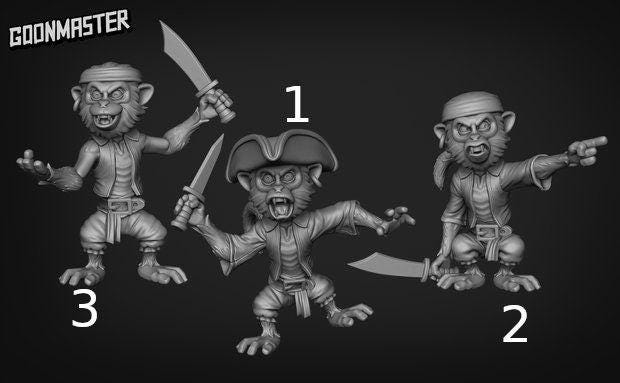 Male Parrot Pirate - Goonmaster