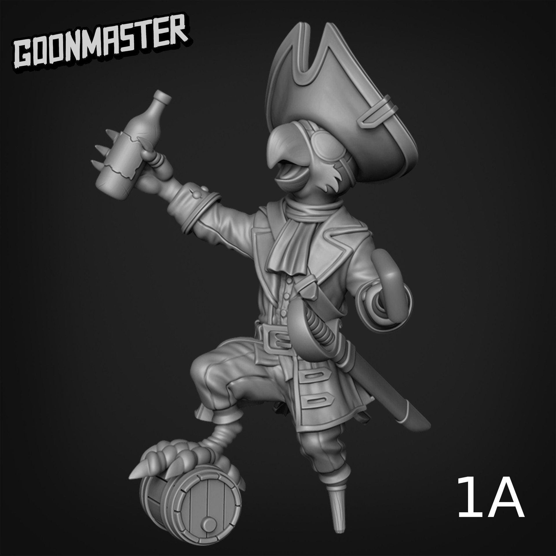 Male Parrot Pirate - Goonmaster