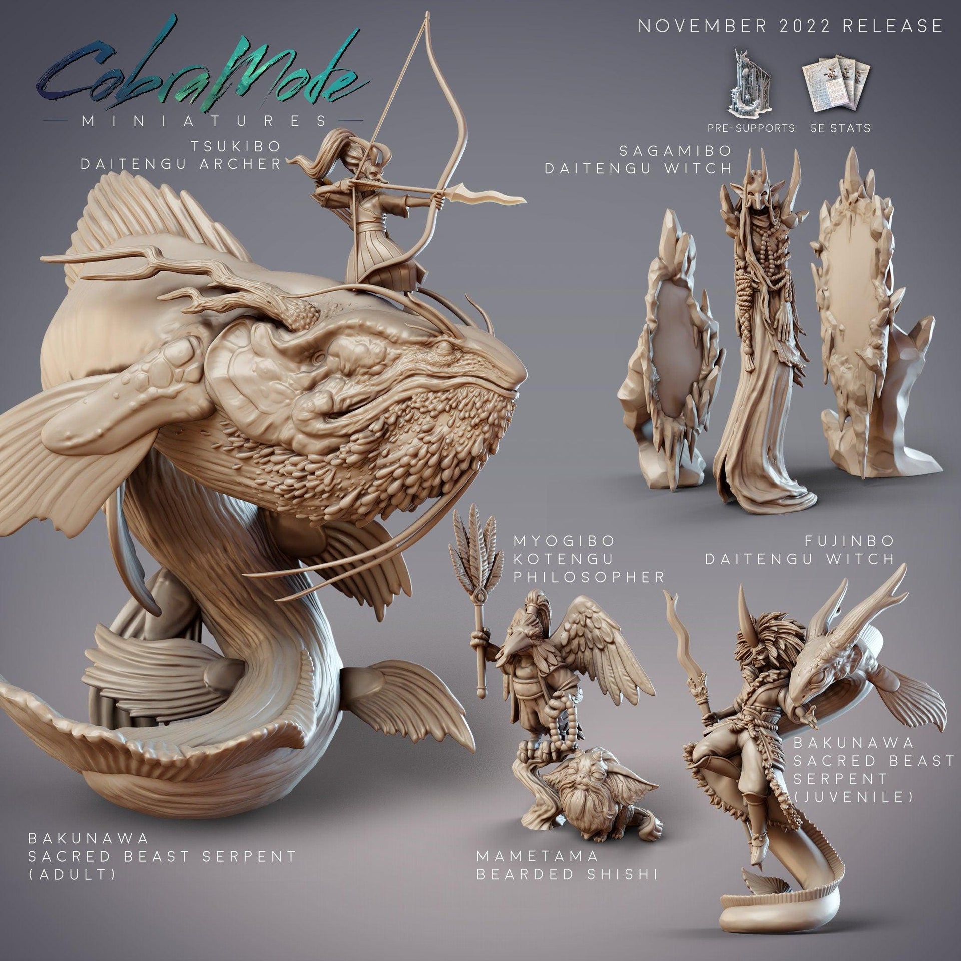 November Miniature Bases - CobraMode