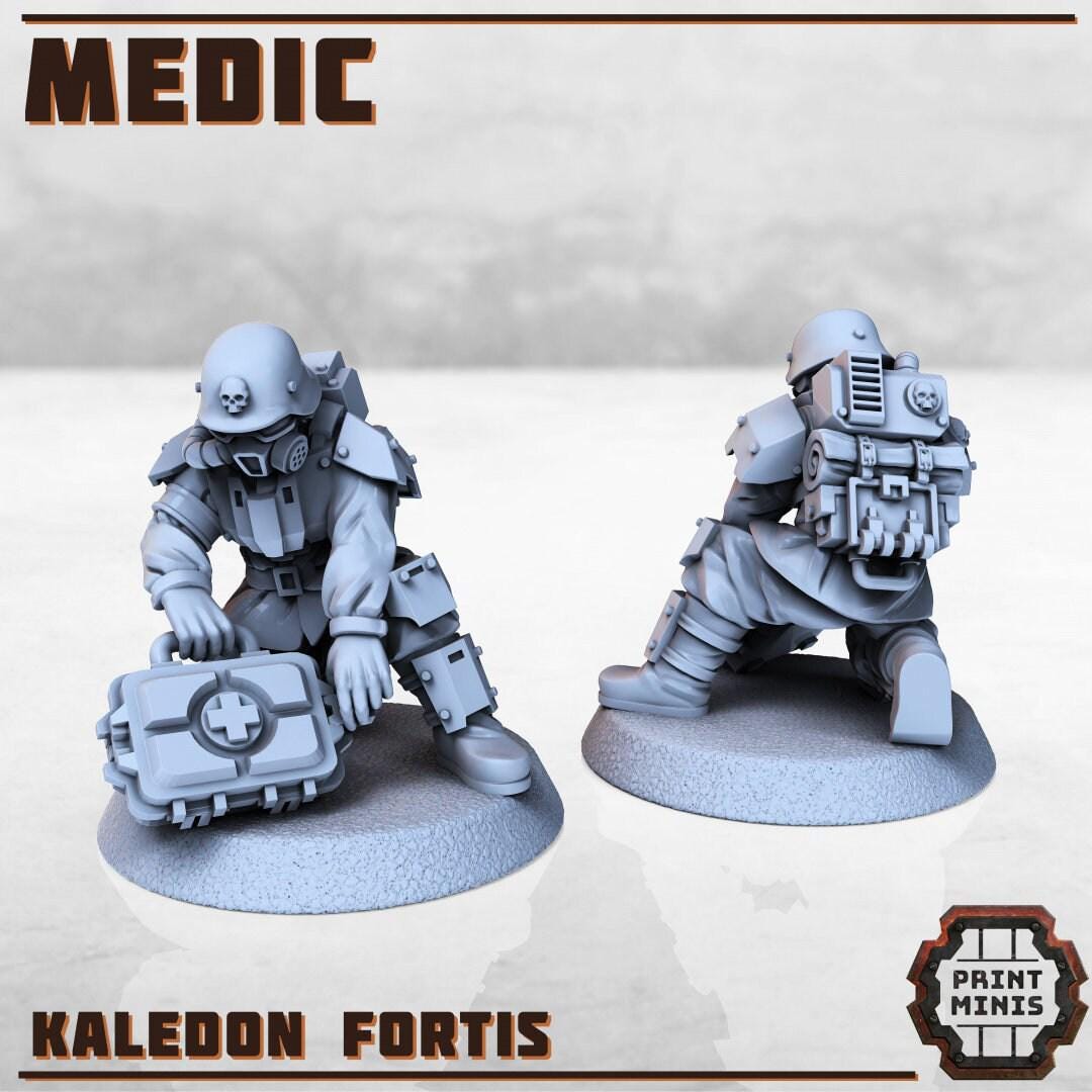 Kaledon Fortis Medic - Print Minis