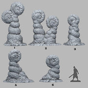 Mystic Hedge Scatter Terrain - Fantastic Plants and Rocks