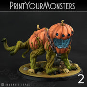 Dangerous Pumpkin Dog - Print Your Monsters