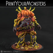 Smilling Killer Giant Pumpkin - Print Your Monsters