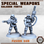 Kaledon Fortis Special Weapons  - Print Minis