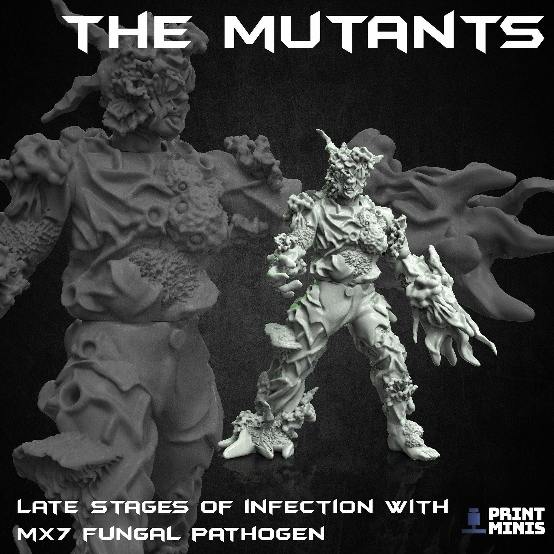 Modular Infected Mutants- Print Minis