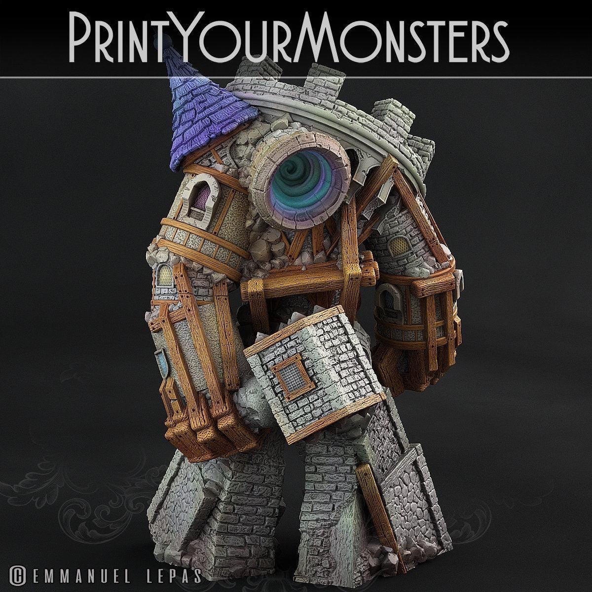 Medieval Golem - Print Your Monsters