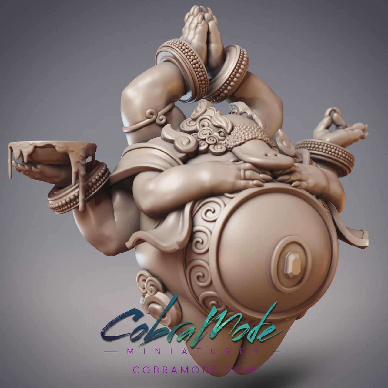 Platypus God Statue, Mirrabundara Effig - CobraMode | 28mm and 32mm | Wargaming | DnD | Tabletop Roleplaying