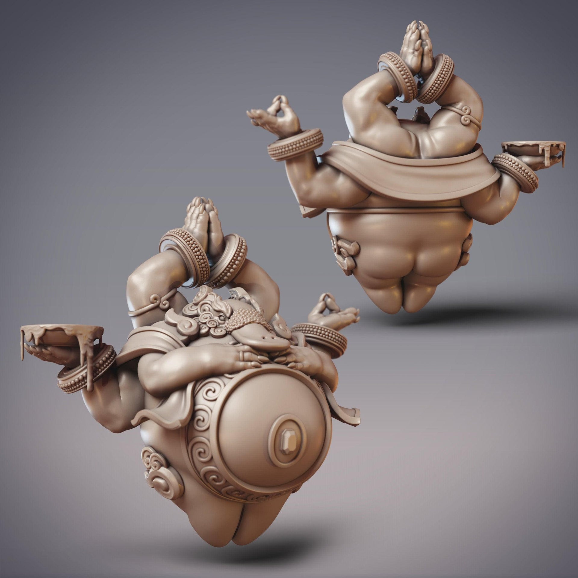 Platypus God Statue, Mirrabundara Effig - CobraMode | 28mm and 32mm | Wargaming | DnD | Tabletop Roleplaying