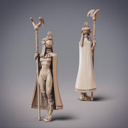 Ahurazad Agent Dumara-Tel, Robot Priestess - CobraMode - CobraMode | 28mm and 32mm | Wargaming | DnD | Tabletop Roleplaying