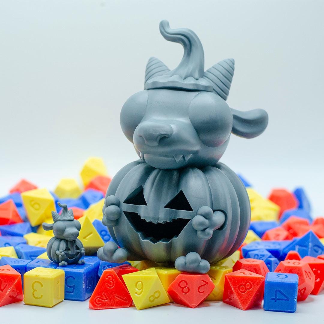 Kobold Jack O Lantern, Halloween Costume Party! - Found Family Adventurecrafts | 28mm and 32mm | Wargaming | DnD | Tabletop Roleplaying