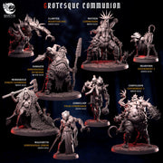 Mother Communion. Undead Mutant Hag - Goetia Miniatures | 28mm and 32mm | Wargaming | DnD | Tabletop Roleplaying