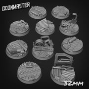 Junkyard Bases - Goonmaster | 28mm and 32mm | Wargaming | DnD | Tabletop Roleplaying