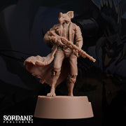 Wererat Fighter - Sordane Publishing | 28mm and 32mm | Wargaming | DnD | Tabletop Roleplaying