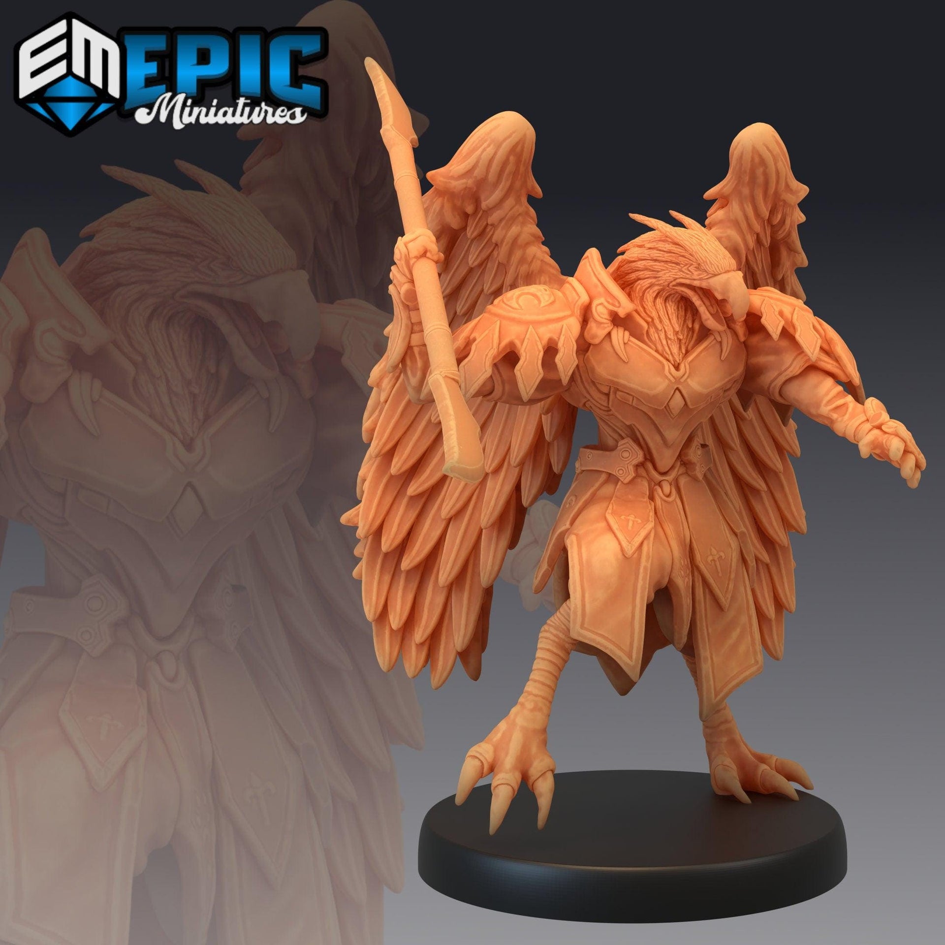 Bird Folk Eagle - Epic Miniatures