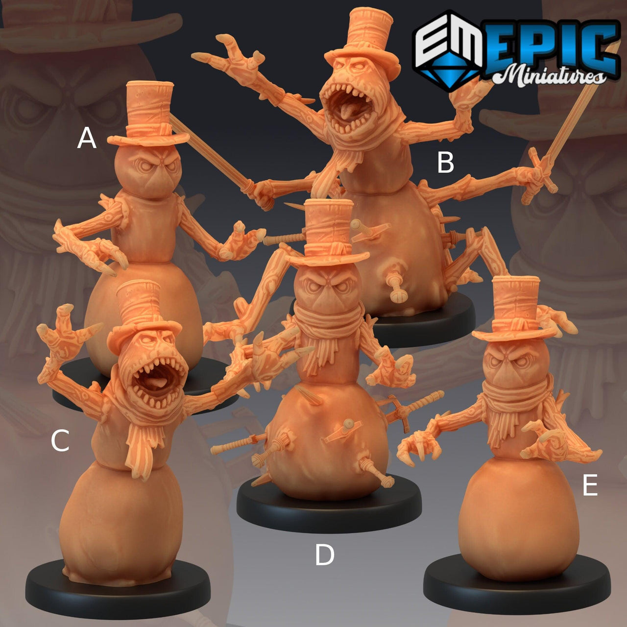 Animated Snowman - Epic Miniatures