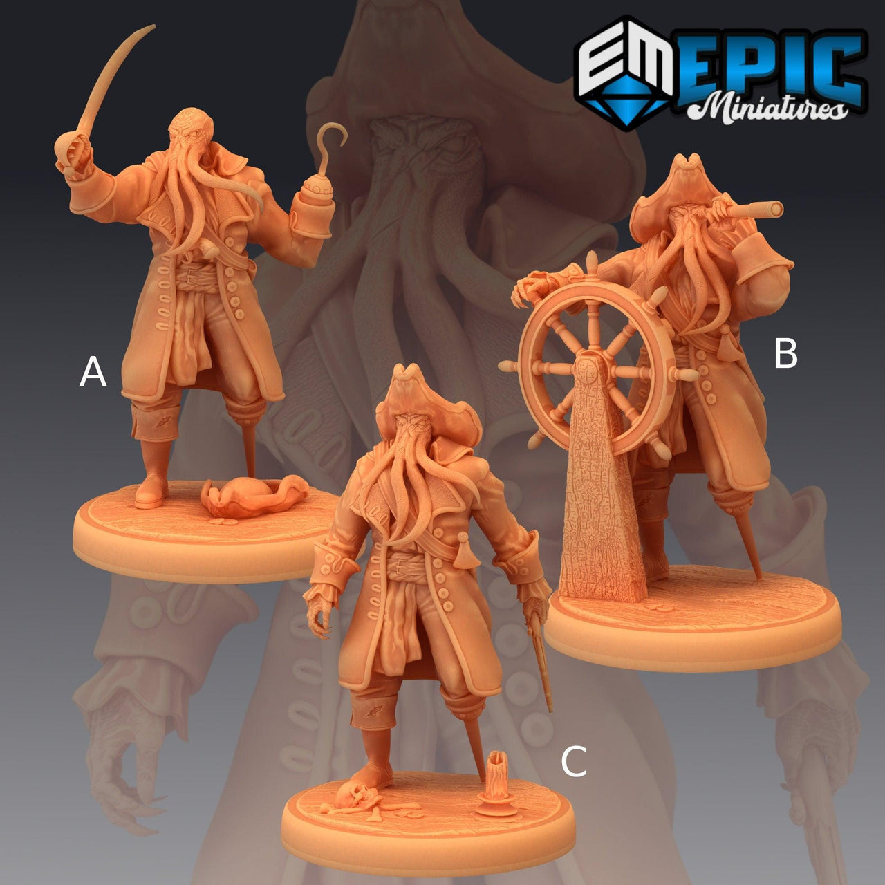 Captain Ahathid - Epic Miniatures