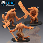 Crocodile Warrior - Epic Miniatures