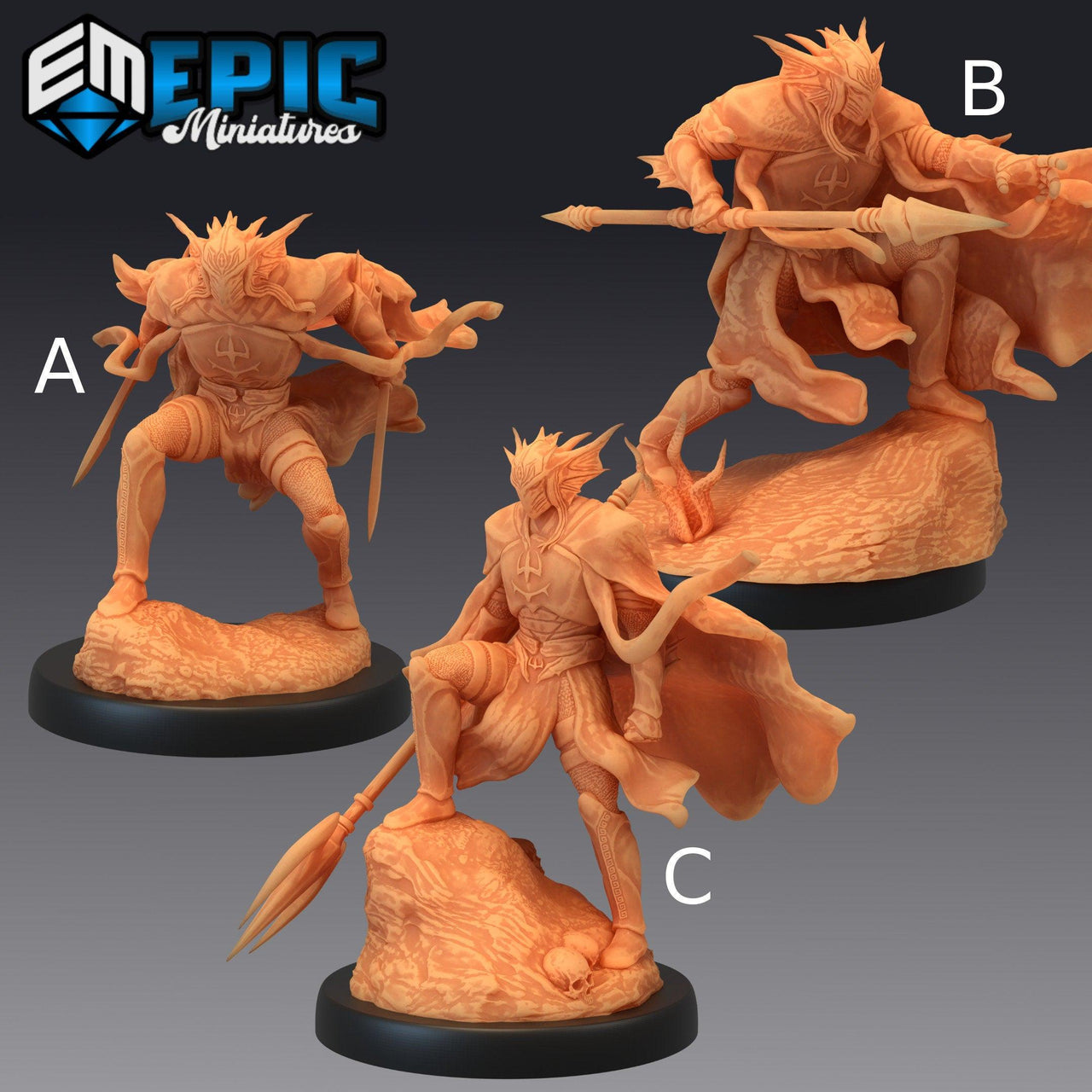 Atlantean Knight- Epic Miniatures