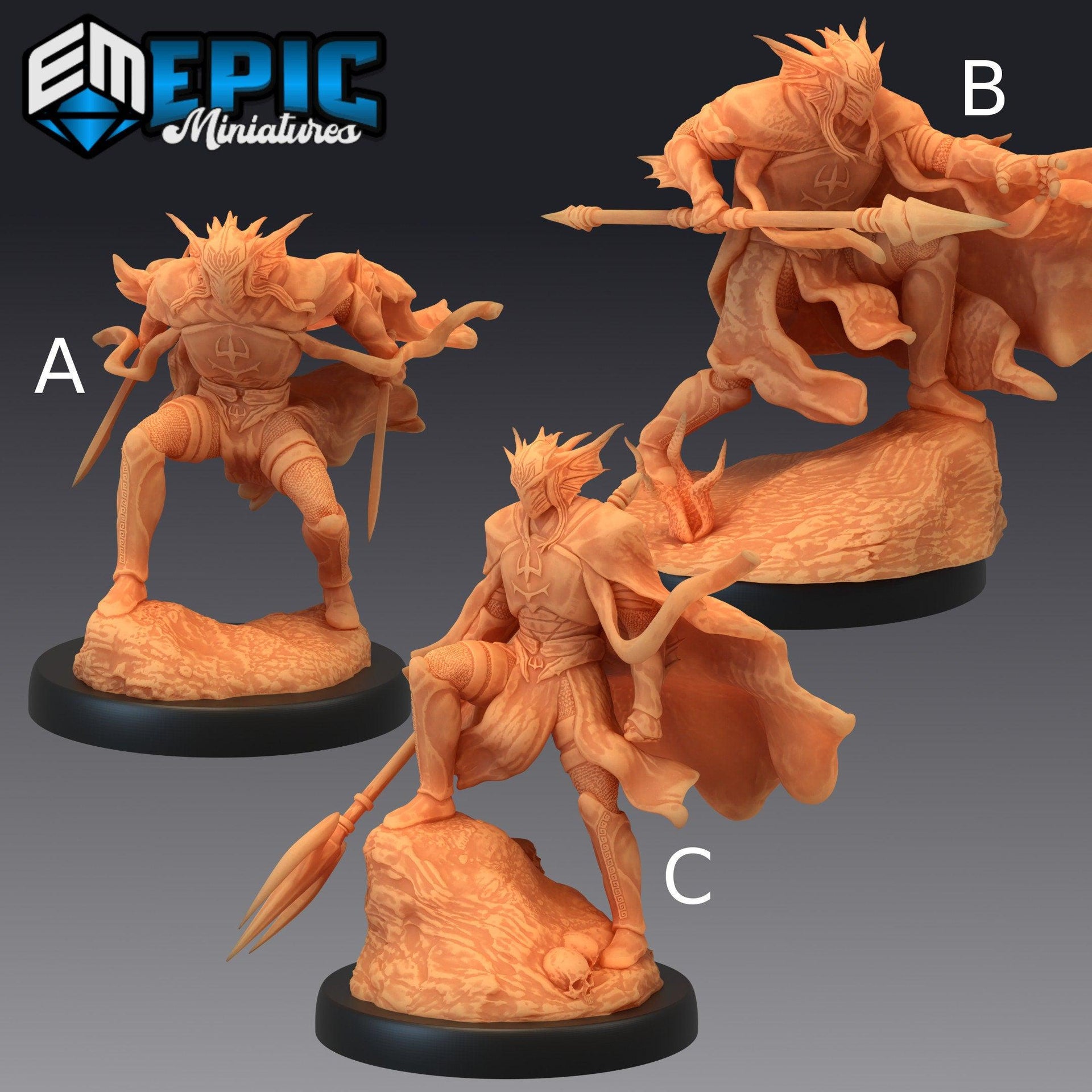 Atlantean Knight- Epic Miniatures