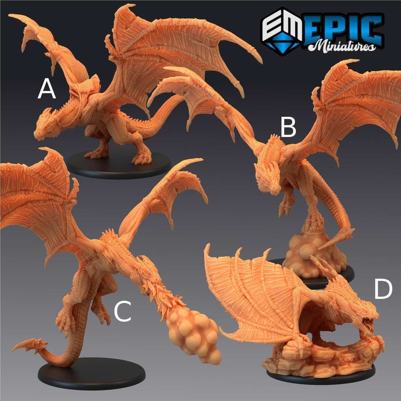Draconic Wvyrn - Epic Miniatures