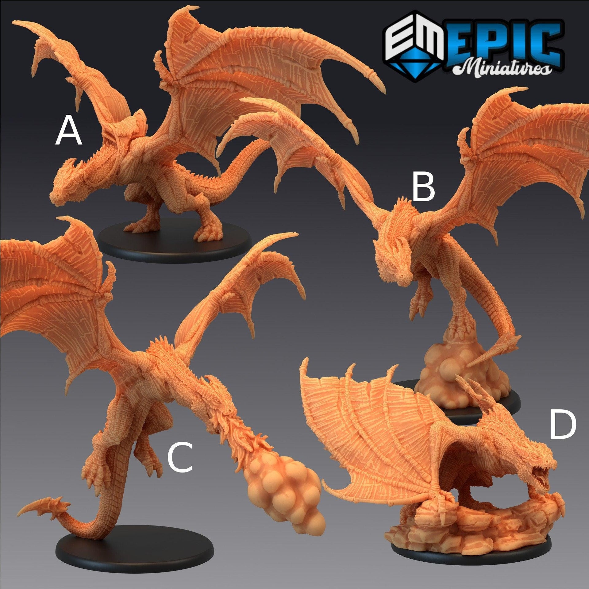 Draconic Wvyrn - Epic Miniatures