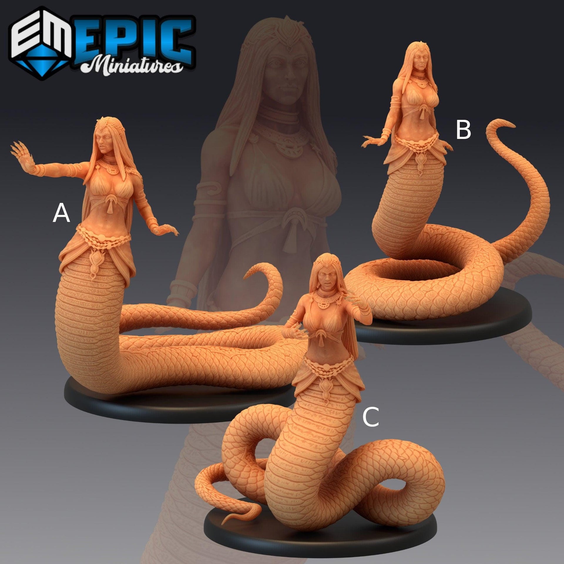 Lamia - Epic Miniatures