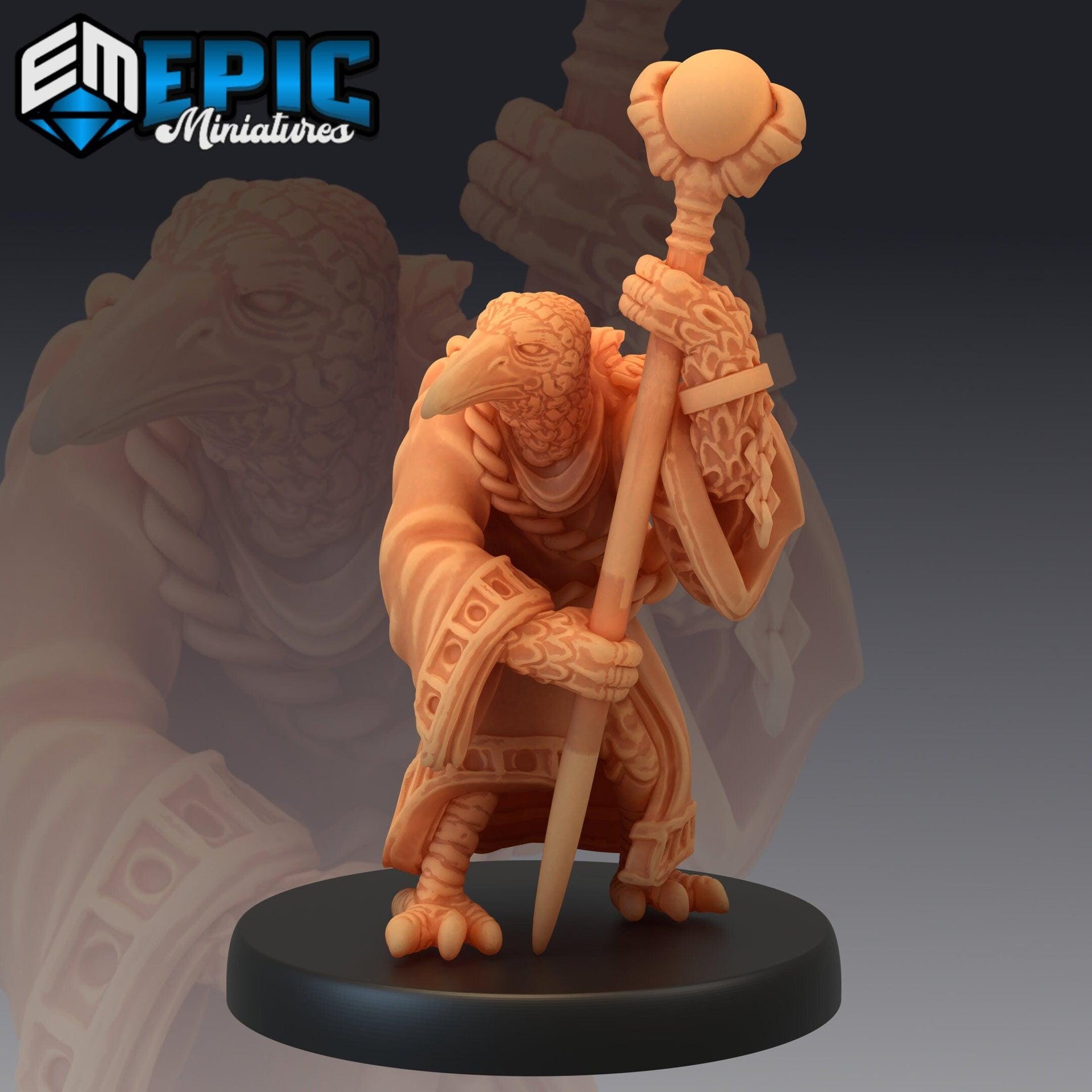 Kenku Wizard - Epic Miniatures