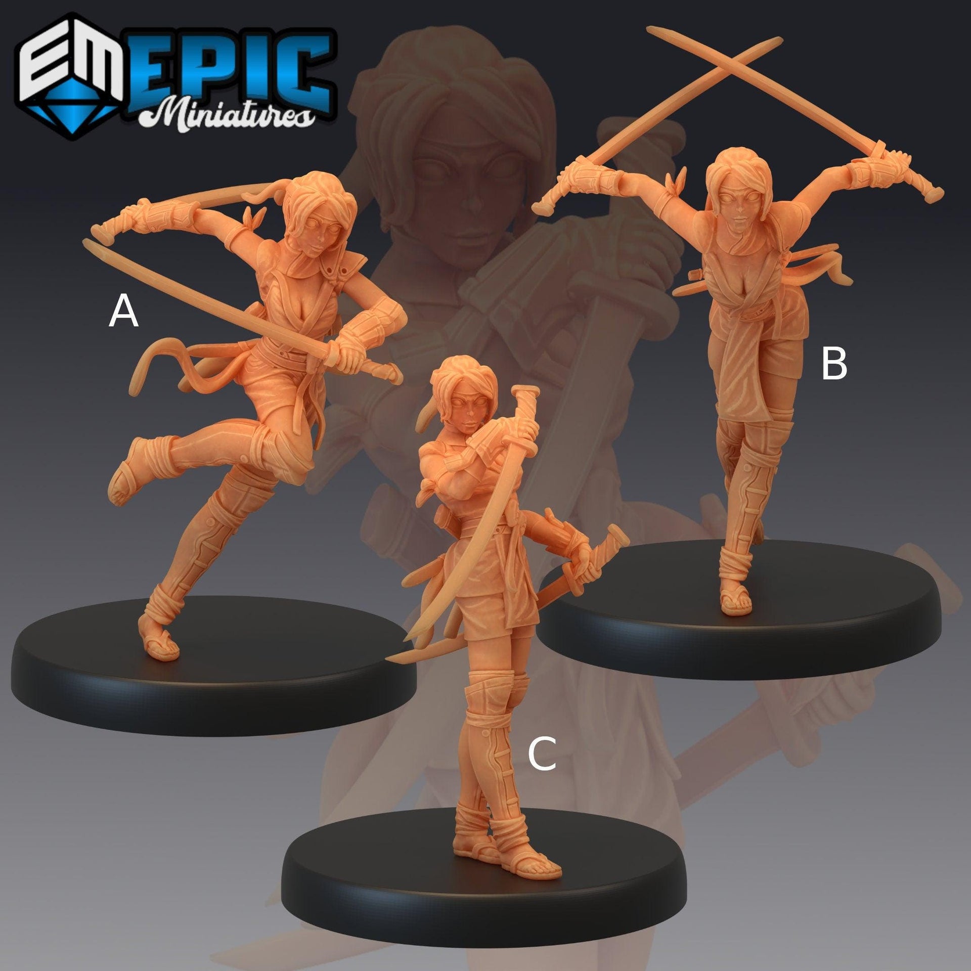 Kunoichi - Epic Miniatures