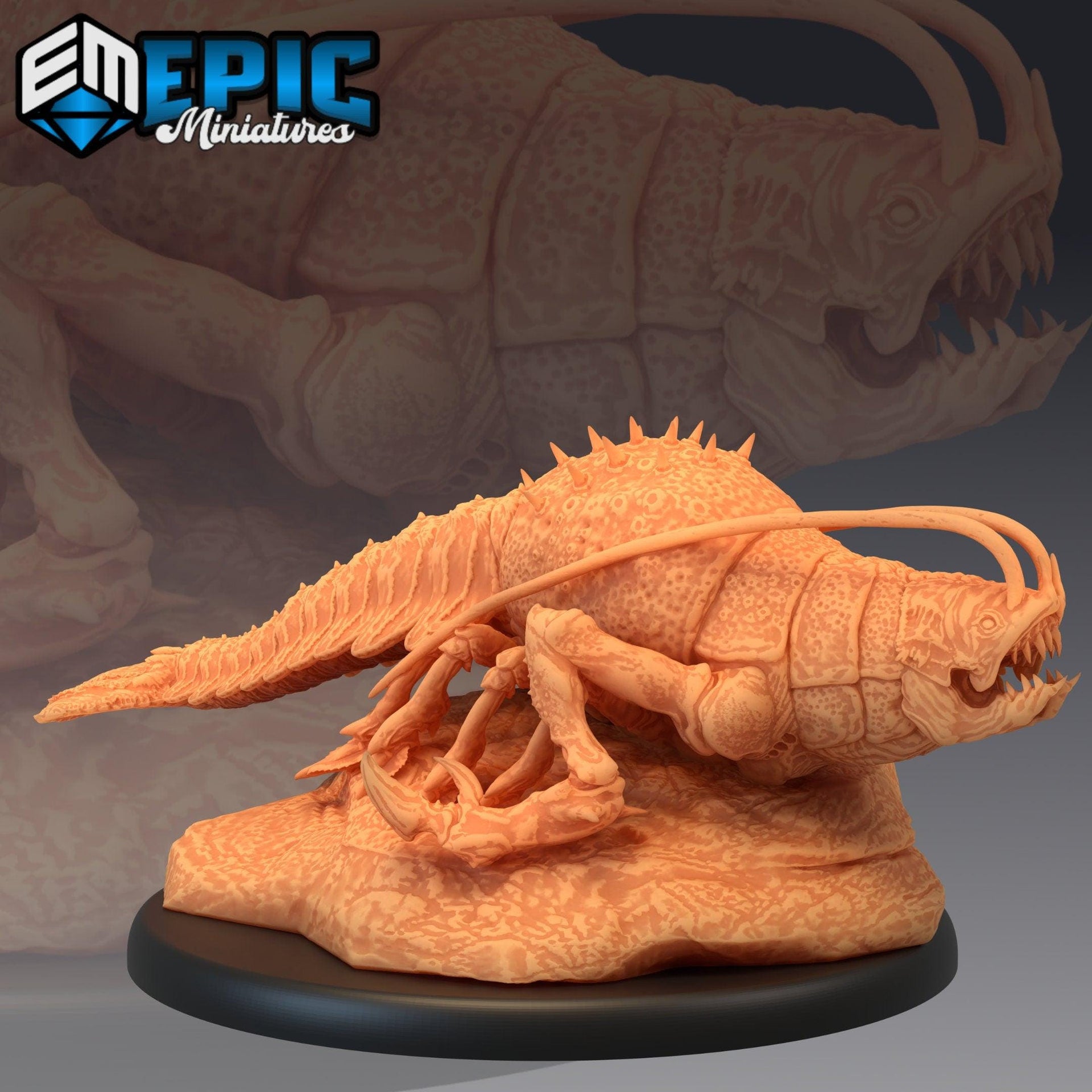Giant Thermal Shrimp - Epic Miniatures